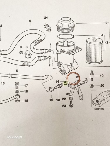 Original elring bmw - original, dichtring